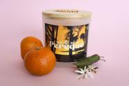Vela Tangerina e Jasmim - Pôr do Sol no Perequê - 180g
