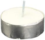 Vela Tealight sem perfume à luz de velas, pacote com 50
