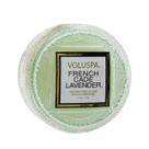 Vela Voluspa Macaron French Cade Lavender 15h de tempo de queima