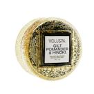 Vela Voluspa Macaron Gilt Pomander & Hinoki 15h Burn