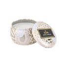 Vela Voluspa Santal Vanille Mini Lata 118mL 25h Tempo de queima