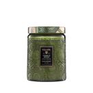 Vela Voluspa Temple Moss, 532 ml, mistura de cera de coco, 100 g de queima