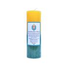 Vela votiva 7 dias 260g (amarela e verde)