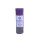Vela votiva 7 dias 260g (roxa e preta)