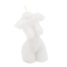 Vela Wolff Busto de Parafina Branca