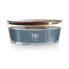 Vela WoodWick Tempest Ellipse com chama de Hearthwick