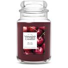 Vela Yankee Candle Black Cherry 624ml, 150 horas de duración