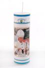 Velas 7 Dias Branca de Parafina Pura 260g Kit com 10 Unidades -