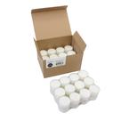 Velas à luz de chá Stonebriar White, sem perfume, 48 unidades