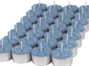 Velas Aromáticas 30 uni Aroma Lavanda Vela Rechaud - Velitas (r)
