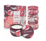 Velas aromaticas lata com 4 unidades (lavanda/gardenia/baunilha/laranja) - para uma pessoa muito especial brasfoot