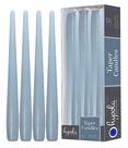 Velas cônicas Hyoola Ice Blue sem perfume, sem gotejamento, 30 cm, 12h, pacote com 12