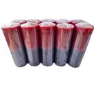 Velas De 7 dias ( votiva ) 100% Parafina Pura com 250gr celofane liso- 10 Unidades brancaS/coloridas
