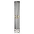 Velas de aniversário Meri Meri Long 22 cm prateadas (pacote com 16) Velas de aniversário Meri Meri Long 22 cm prateadas (pacote com 16)