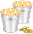 Velas de Citronela Aottom - 2 Unidades de 500ml (200 Horas de Queima)