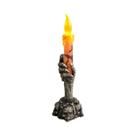 Velas de Halloween com Esqueleto - Decoração de Festa Fantasma para Casa