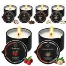 Velas de massagem Sariiraw Low Temperature, pacote com 6, 70 mL com aromas