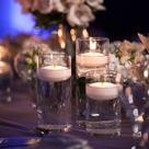 Velas flutuantes LED sem chama QQFCTOO 7,6 cm, pacote com 24