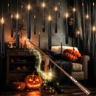 Velas flutuantes LUSHARBOR Magic Halloween, 10 unidades com controle remoto