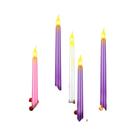Velas LED Cintilantes Sem Chama De 28CM, 6 Peças, Operadas a Bateria, Decoração Para Halloween, Velas LED Cintilantes Sem Chama De 28CM, 6 Peças, Operadas a Bateria, Decoração Para Halloween,