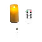 Velas LED Com Controle Remoto E Carregamento USB, Com Efeito De Chama Dançante, Recarregáveis, Para Velas LED Com Controle Remoto E Carregamento USB, Com Efeito De Chama Dançante, Recarregáveis, Para