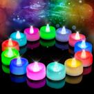 Velas LED Merrynights Color Changing Tea Lights, pacote com 24