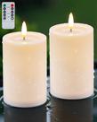 Velas LED sem chama impermeáveis para áreas externas Gmnee 7,5 x 10 cm