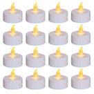 Velas LED sem chama para luzes de chá Nancia, pacote com 100 unidades, amarelo quente