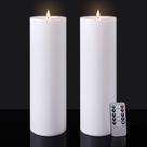 Velas LED sem chama Patiphan 30x10cm com temporizador à prova d'água Velas LED sem chama Patiphan 30x10cm com temporizador à prova d'água