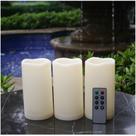 Velas LED sem chama QIDEA Waterproof com 3 unidades remotas
