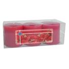 Velas Perfumadas De 1 Dia Trio No Aroma Morango