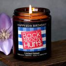 Velas perfumadas Friectavy Happy 65th Birthday Decoration Velas perfumadas Friectavy Happy 65th Birthday Decoration