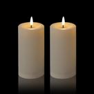 Velas Solares TFROSIM LED à Prova dÁgua em Pilar 7,5 x 15 cm - Conjunto com 2 Velas Solares TFROSIM LED à Prova dÁgua em Pilar 7,5 x 15 cm - Conjunto com 2
