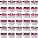 Velas Tealight DecorRack com aroma de cereja preta, pacote com 30