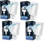 Velas Tripla Ação Com Carvao Ativado Para Filtro Barro Premium Alcalina Universal Kit 4 Unidades Acqua Azzurra