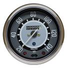 Velocimetro Fusca Original 0-140 Km/h 110mm Preto Willtec
