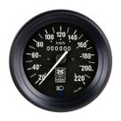 Velocímetro Mecânico 0-200 Km/h - (w=0,5) 110mm Preto Puma