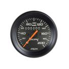 Velocímetro Mecânico 0-200 Km/h - (w=0,5) 85mm Preto
