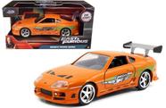 Velozes E Furiosos Toyota Supra 1995 Laranja Jada 1/32 Velozes E Furiosos Toyota Supra 1995 Laranja Jada 1/32