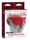 Venda em silicone - FANTASY LOVE MASK RED - PIPEDREAM - Sexshop