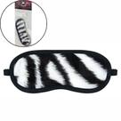 Venda Sensual Em Pelúcia Zebra com Elastico - La Pimienta