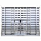 Veneziana 6 Folhas C/Grade 1.00x2.00 Brilhante L.18 Modular