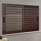 Veneziana Elite 3 Folhas Moveis 100 X 200 Vidro Liso Veneziana Elite 3 Folhas Moveis 100 X 200 Vidro Liso