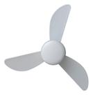 Vent Teto Fenix Led Br 3p Inj Br C/r Inv Bivolt Ventisol 96 Cm 60 Branco Br Plástico 3
