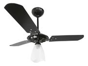 Ventex Yris ventilador de teto motor grande preto