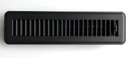 Ventilação de piso Kompell Aire Heavy Duty Steel 2x12cm preto