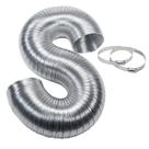 Ventilação do secador Eastman ArmorFlex Duto de alumínio flexível de 2,4 m