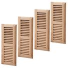 Ventilação suspensa Floor Register Homewell Red Oak Wood 4x12cm