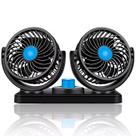 Ventilador 12v Automotivo Duplo Com Ajuste Carro Caminhão