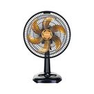 Ventilador 30cm De Mesa Turbo Preto e bronze 45W